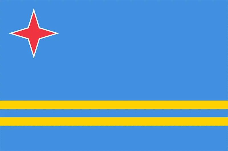 flag Aruba