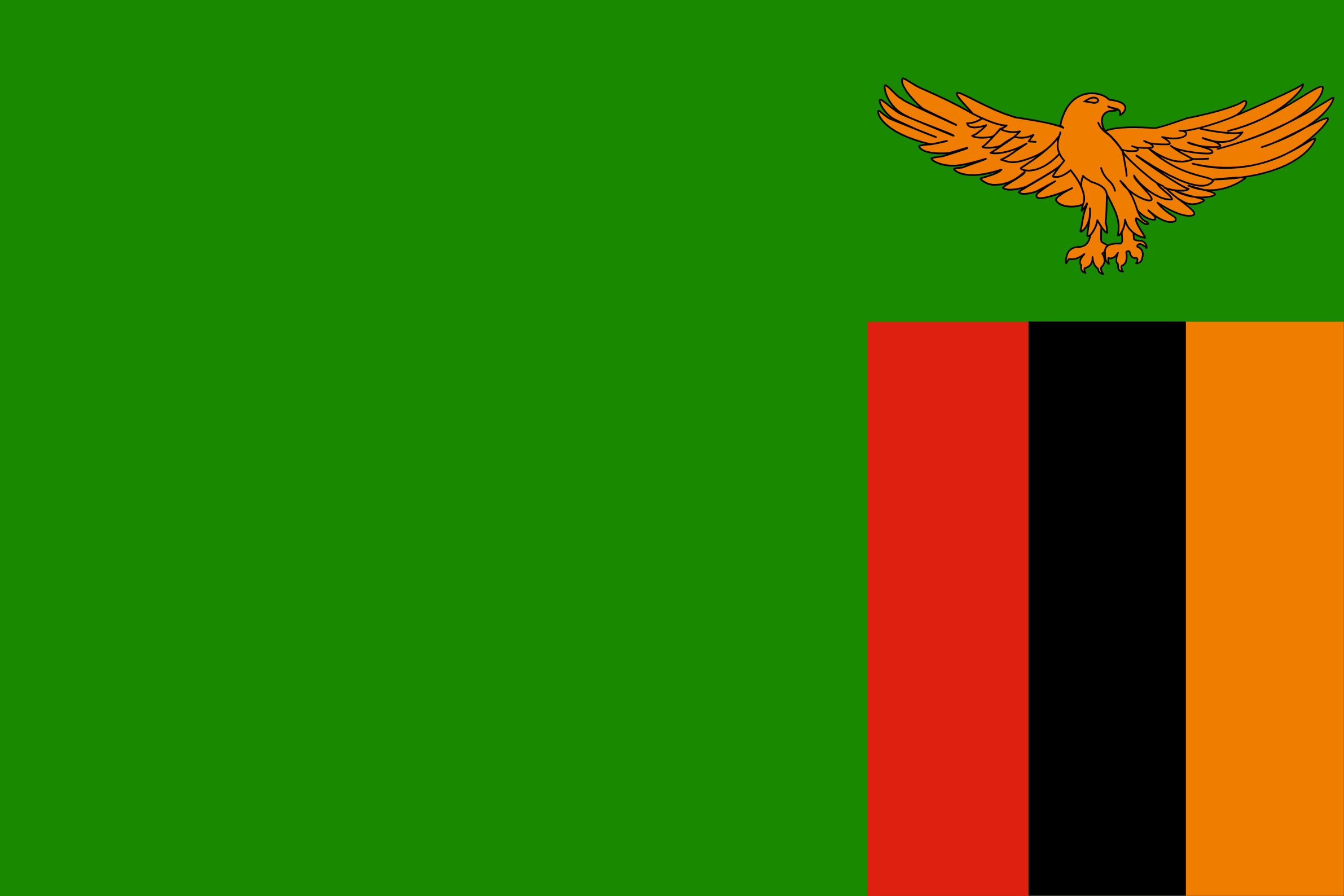flag Zambia